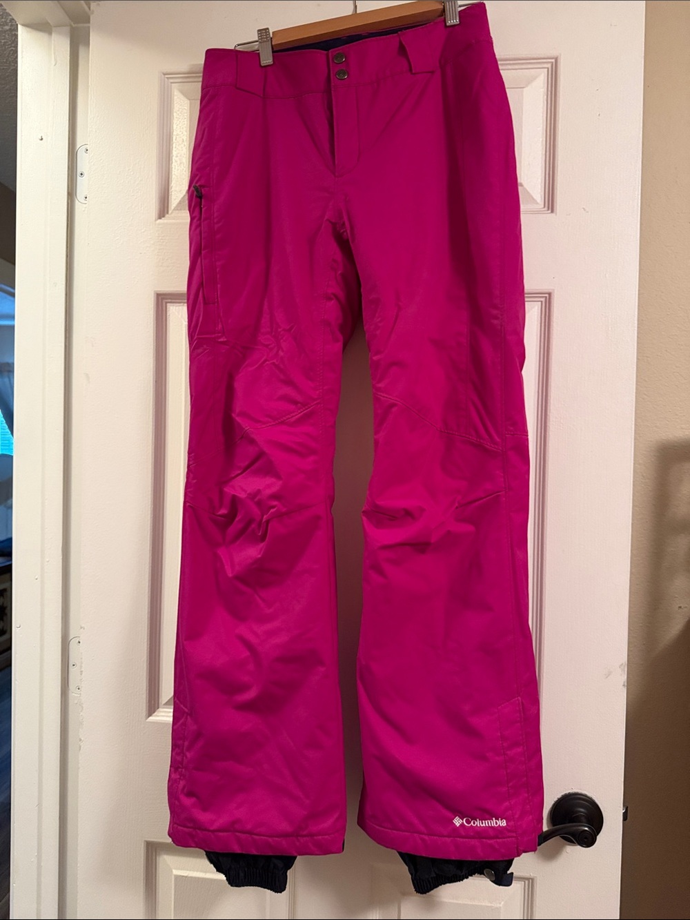 Columbia Bright Magenta Kids' Snow Pants